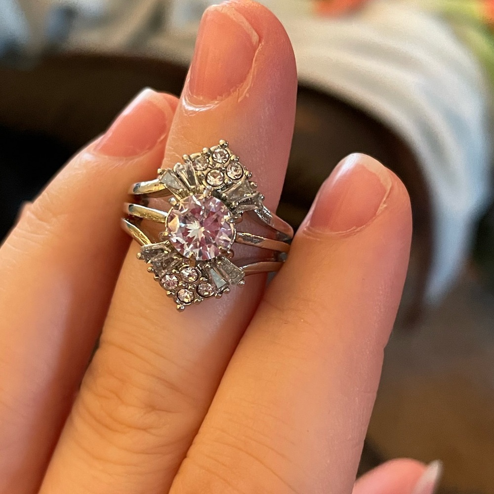 Costume Jewelry Crystal Ring